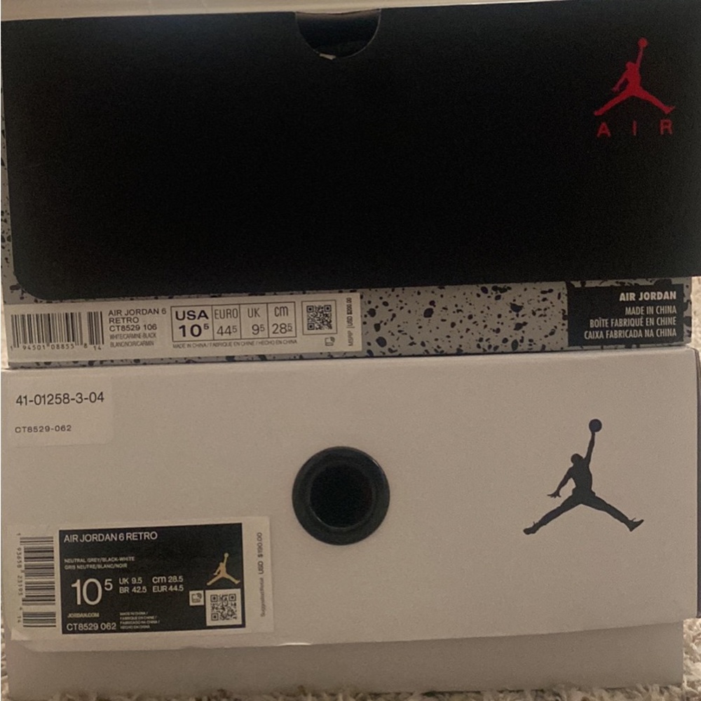 Retro 6 Jordan Hare